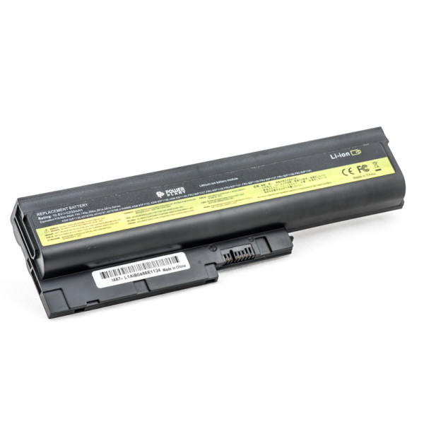 Аккумулятор PowerPlant для ноутбуков Lenovo ThinkPad R60 (92P1139, IB T60 3S2P) 10,8V 5200mAh